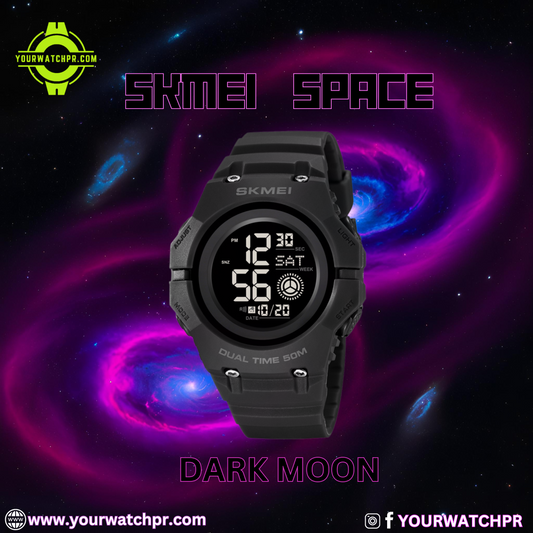 Explora la Oscuridad:Skmei Space Dark Moon