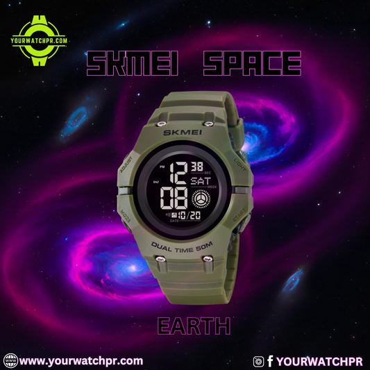 Conecta con la Naturaleza:Skmei Space Earth