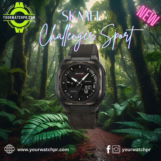 Skmei Challenger Sport "Black Clear"