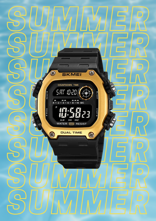 NEW SKMEI 3L D0R4D0 UNISEX WR50M
